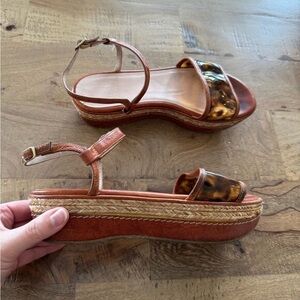 Brown Platform Sandals